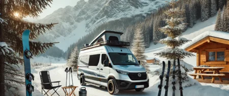 Kamperem na narty – idealny sposób na zimowe szaleństwo